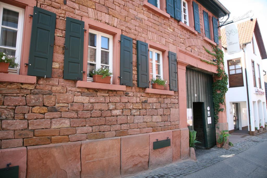 Hotel Alter Winzerhof Weisenheim Am Berg E.K. Zewnętrze zdjęcie